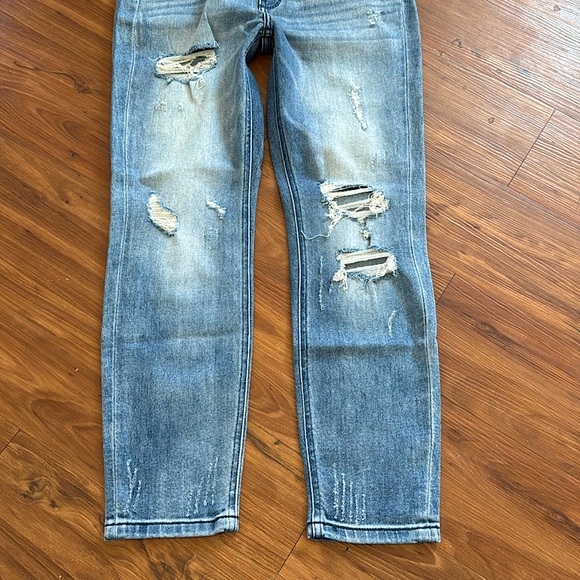 ☃️BOGO50%☃️ 🆕💙VERVET: Mid Rise Distressed Ankle Skinny Jeans 11/30 - Picture 6 of 9
